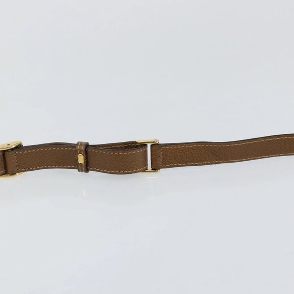 GUCCI Shoulder Bag Canvas Beige Gold 001 113 0712 Auth BA6105 - Picture 9 of 15